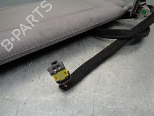 Left sun visor PEUGEOT 607 (9D, 9U) 3.0 V6 24V | BP9432916I1 