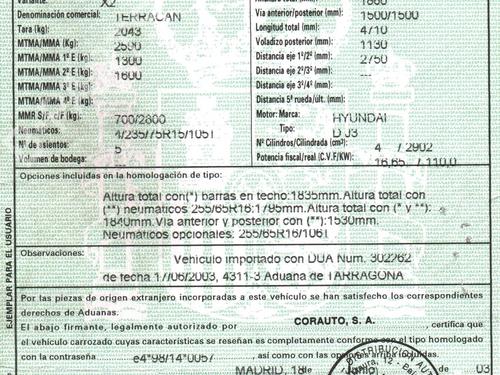 Front differential HYUNDAI TERRACAN (HP) 2.9 CRDi | BP13611320M23 
