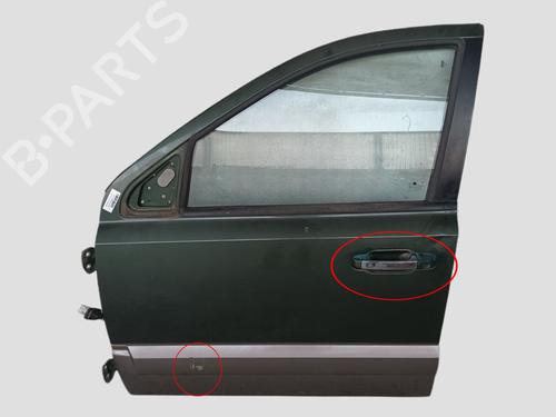 Used Left front door KIA SORENTO I (JC) 2.5 CRDi 4WD (140 hp) 21663492