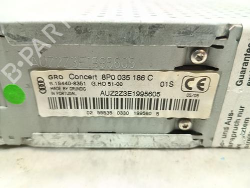 Radio AUDI A3 (8P1) 2.0 TFSI | BP17522368E6 