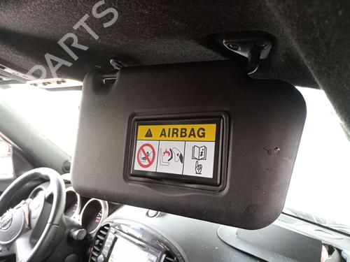 Right sun visor NISSAN JUKE (F15) 1.2 DIG-T | BP21541733I2 