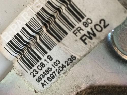 Front right lock MERCEDES-BENZ A-CLASS (W169) A 180 CDI (169.007, 169.307) | BP26516782C97 