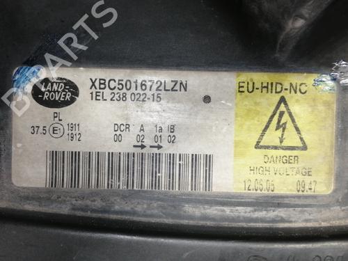 Left headlight LAND ROVER RANGE ROVER SPORT I (L320) 2.7 D 4x4 | BP8114008C28