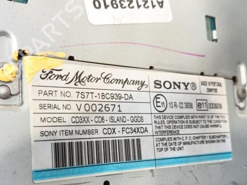 Radio FORD MONDEO IV Turnier (BA7) 2.0 TDCi | BP32340235E6 