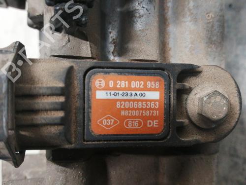 Throttle body RENAULT KOLEOS I (HY_)  | BP16340742M82 