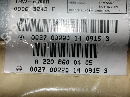 Electronic module MERCEDES-BENZ S-CLASS (W220, V220)  | BP12230405M83