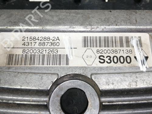 Engine control unit (ECU) RENAULT SCÉNIC II (JM0/1_)  | BP9305058M57 