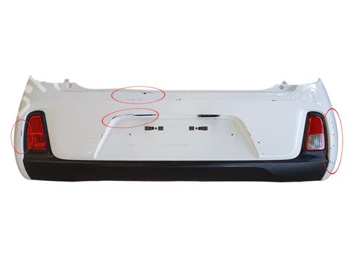 Used Rear bumper KIA PICANTO II (TA) 1.0 (67 hp) 31215728