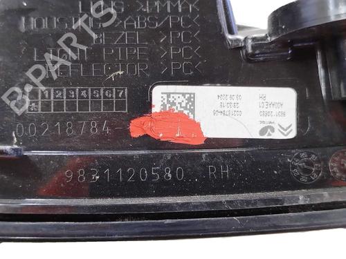 Right tailgate light CITROËN C4 III (BA_, BB_, BC_) 1.2 PureTech 130 (BAHNSA, BAHNSB) | BP39406599C80 - Image 5