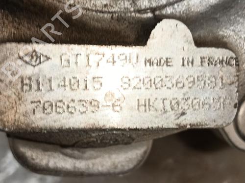 Turbocharger/Supercharger RENAULT SCÉNIC II (JM0/1_) 1.9 dCi (JM0G, JM12, JM1G, JM2C) | BP30176255M71 