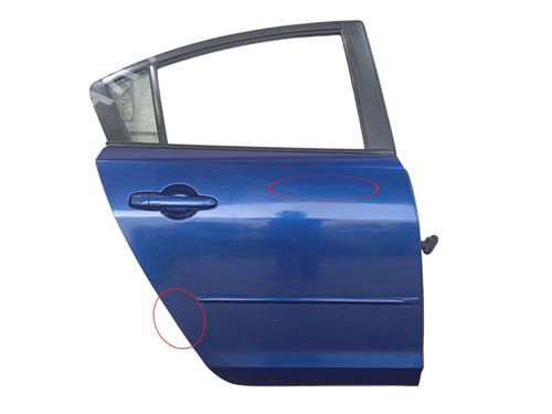 Used Right rear door Right rear door MAZDA 3 Saloon (BK) 1.6 DI Turbo (BK12Y) (109 hp) 33759145 33759145