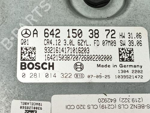Engine control unit (ECU) MERCEDES-BENZ CLS (C219) CLS 320 CDI (219.322) | BP19806985M57 