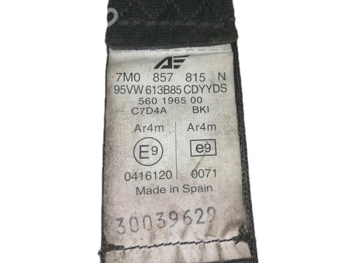 Rear left seatbelt SEAT ALHAMBRA (7V8, 7V9)  | BP6877939I29 