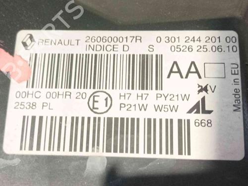 Left headlight RENAULT MEGANE III Hatchback (BZ0/1_, B3_) 1.5 dCi | BP36642571C28  - Image 5