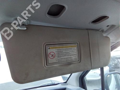 Used Right sun visor Right sun visor PEUGEOT PARTNER Box Body/MPV 1.6 HDi 16V (90 hp) 10542783 10542783