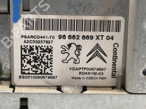 Radio PEUGEOT 207 (WA_, WC_)  | BP13024750E6 