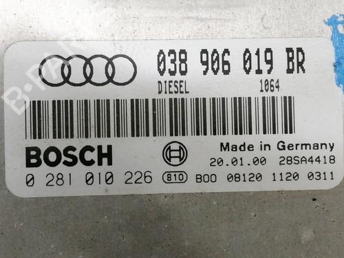Engine control unit (ECU) AUDI A4 B5 (8D2)  | BP13910184M57 