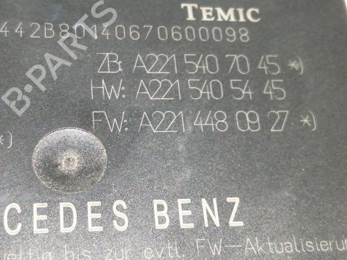 Electronic module MERCEDES-BENZ S-CLASS (W221, V221)  | BP10511847M83 