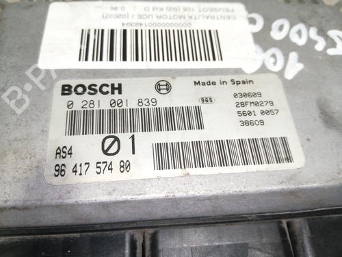 Engine control unit (ECU) PEUGEOT 106 II (1A_, 1C_)  | BP5814857M57 
