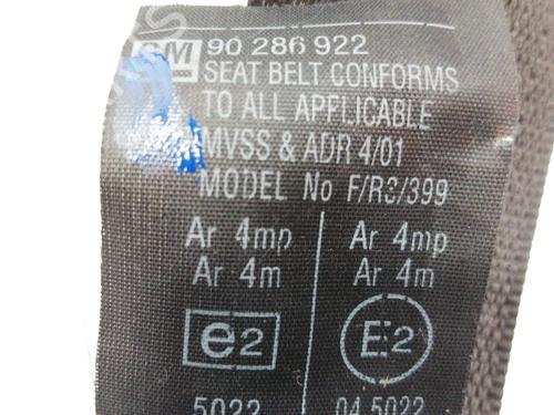 Front right seatbelt OPEL CORSA B (S93)  | BP8810859I25 