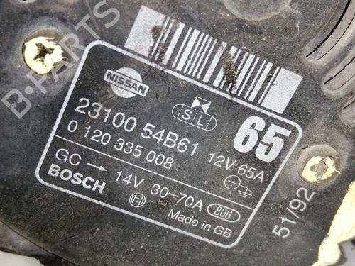 Alternator NISSAN PRIMERA Hatchback (P11) 1.6 16V | BP6877910M7 