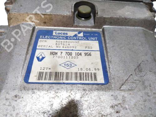 Engine control unit (ECU) RENAULT CLIO II (BB_, CB_)  | BP5846046M57 