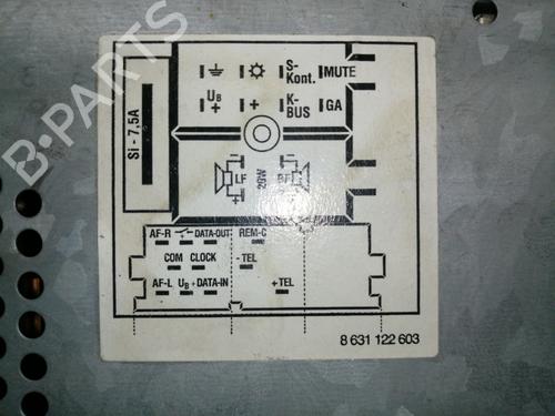 BP6090729E6 | Autoradio VW GOLF IV (1J1) 1.4 16V BP6090729E6