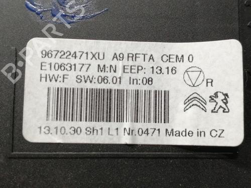 Climate control PEUGEOT 2008 I (CU_) 1.6 HDi | BP8529551I5 