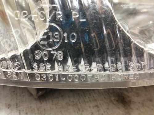 BP5829085C29 | Right headlight DAEWOO LANOS Saloon (KLAT) 1.6 16V BP5829085C29