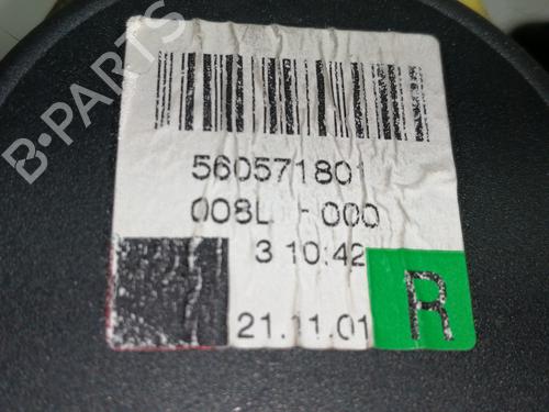 Front right seatbelt AUDI A6 C5 (4B2) 2.5 TDI | BP9851197I25 