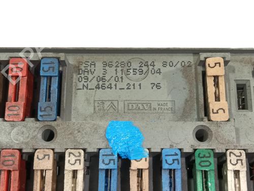 Fuse box PEUGEOT 607 (9D, 9U) 2.2 HDi | BP33543608E1 - Image 2