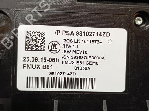 Climate control CITROËN C4 III (BA_, BB_, BC_) 1.5 BlueHDi 130 (BBYHZB) | BP29279533I5 