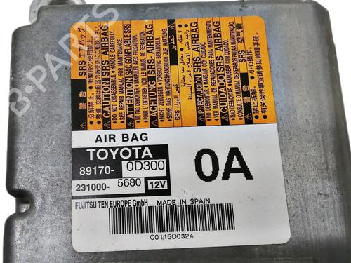 ECU airbags TOYOTA YARIS (_P13_)  | BP15825362M53 