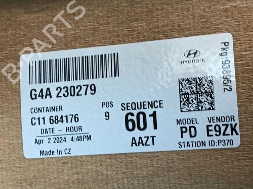 Interiør tag HYUNDAI i30 (PDE, PD, PDEN) 1.0 T-GDI | BP39744292I12 - Image 2