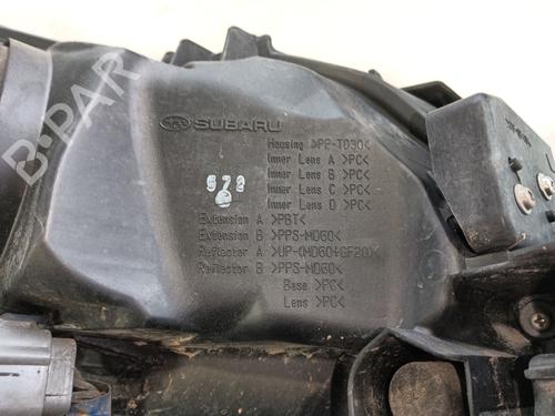 Left headlight SUBARU OUTBACK (BS) 2.0 D AWD (BSD) | BP33654077C28  - Image 6