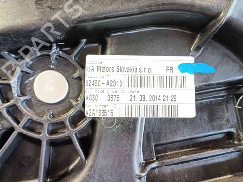 Front right window mechanism KIA CEE'D (JD) 1.4 CVVT | BP37425127C23 - Image 2