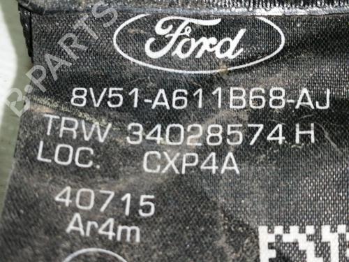 Rear right seatbelt FORD FIESTA VI (CB1, CCN)  | BP10412342I28 