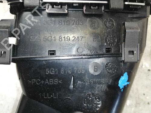 Air vent VW GOLF VII (5G1, BQ1, BE1, BE2) 1.6 TDI | BP13619516I21 