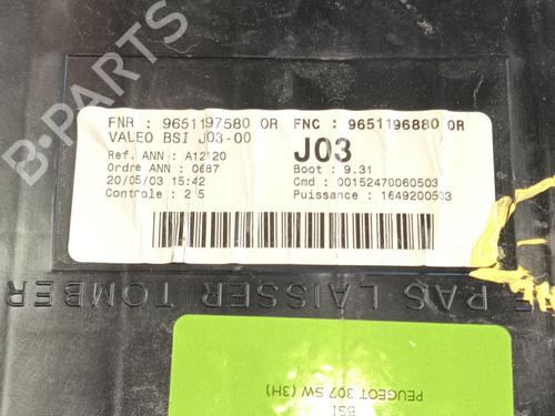 Electronic module PEUGEOT 307 SW (3H) 1.6 16V | BP34058190M83 - Image 3