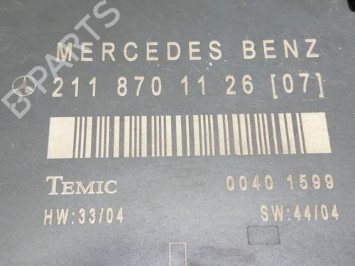 Comfort control module MERCEDES-BENZ E-CLASS (W211)  | BP10634737M56 