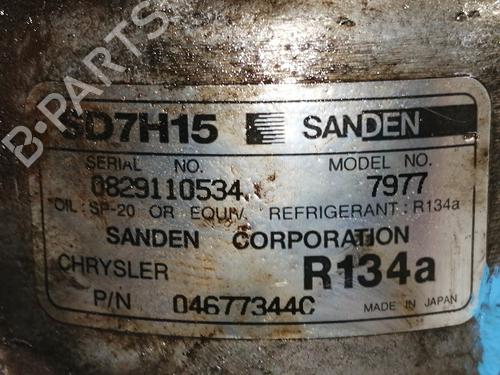 AC compressor CHRYSLER VOYAGER / GRAND VOYAGER III (GS_, NS_) 2.5 TD | BP13683802M34 