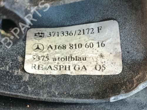 Right mirror MERCEDES-BENZ A-CLASS (W168) A 160 CDI (168.006) | BP27983953C27 