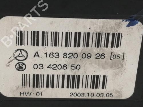 Climate control MERCEDES-BENZ M-CLASS (W163) ML 270 CDI (163.113) | BP9178080I5 
