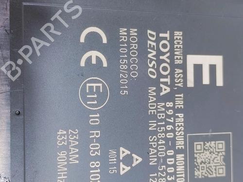 Electronic module TOYOTA YARIS (_P13_)  | BP15899588M83 