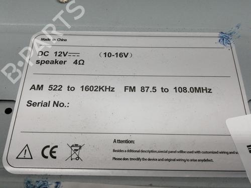 Radio JEEP GRAND CHEROKEE III (WH, WK) 3.0 CRD 4x4 | BP9158717E6 