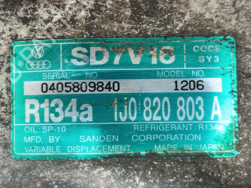 AC Kompressor VW NEW BEETLE (9C1, 1C1) 1.9 TDI | BP30104668M34 