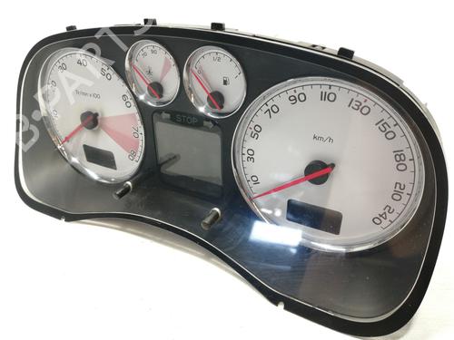 Used Instrument cluster PEUGEOT 307 CC (3B) 1.6 16V (110 hp) 7512422