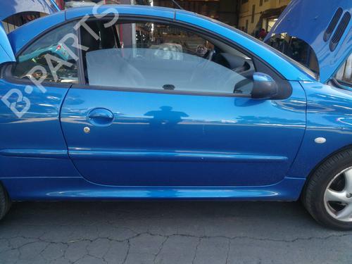 Right front door PEUGEOT 206 CC (2D) 1.6 16V (2DNFUF, 2DNFUR) | BP9588972C3 