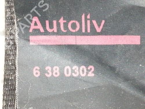 Rear left seatbelt PEUGEOT 206 CC (2D)  | BP6916174I29 