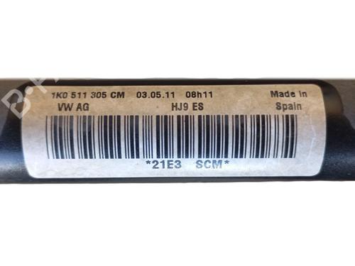 Rear axle VW TOURAN (1T3) 1.6 TDI | BP29763020M2